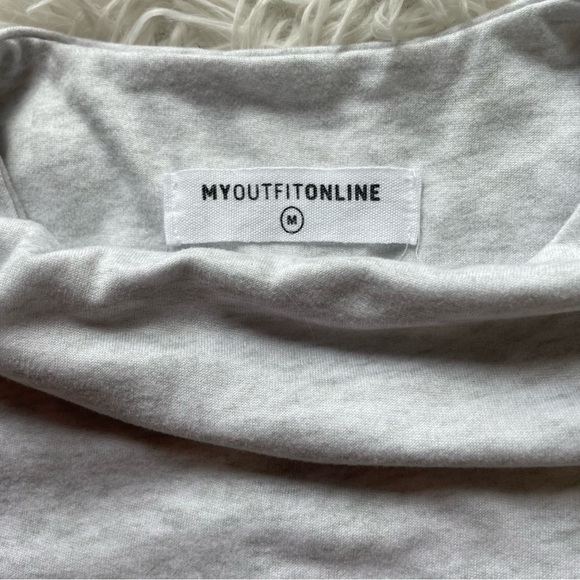 My Outfit Online “No-Bra” Mist Short Sleeve Tee - Picture 2 of 6